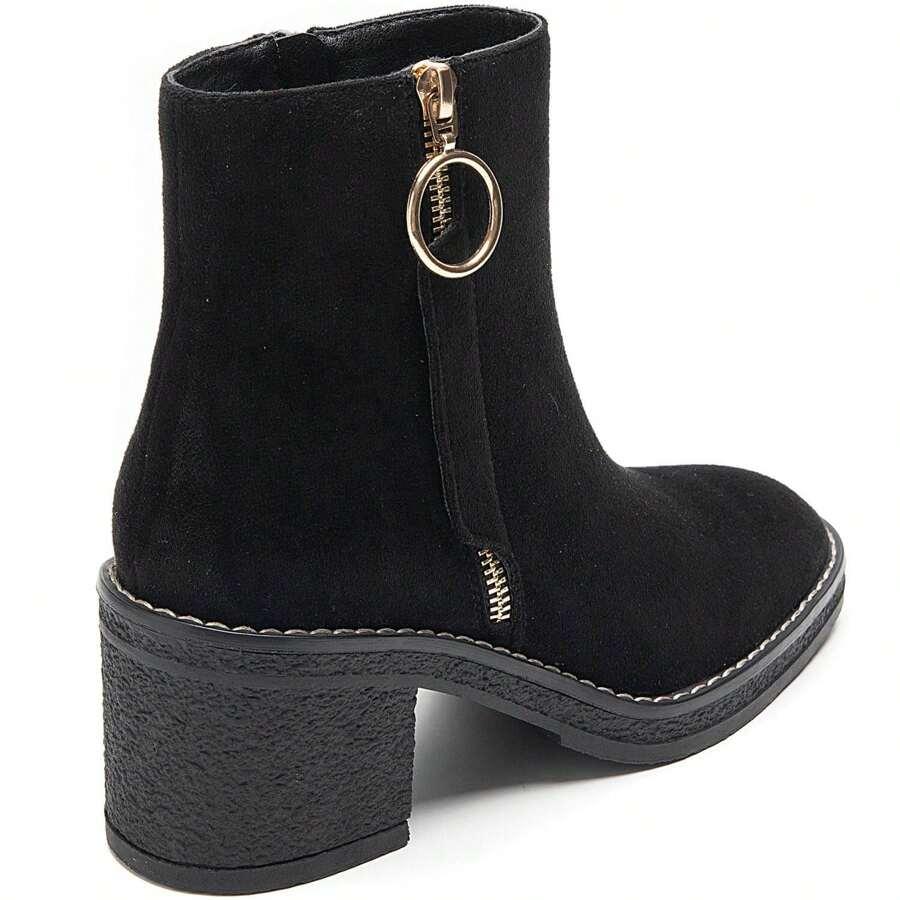 SHEIN CZARNE BOTKI ZAMEK W01__37