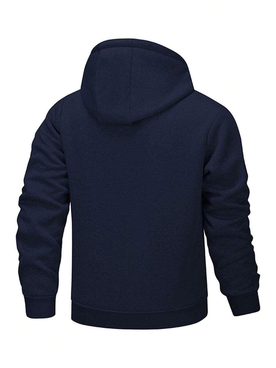 SHEIN GRANATOWA KURTKA KAPTUR W01__S