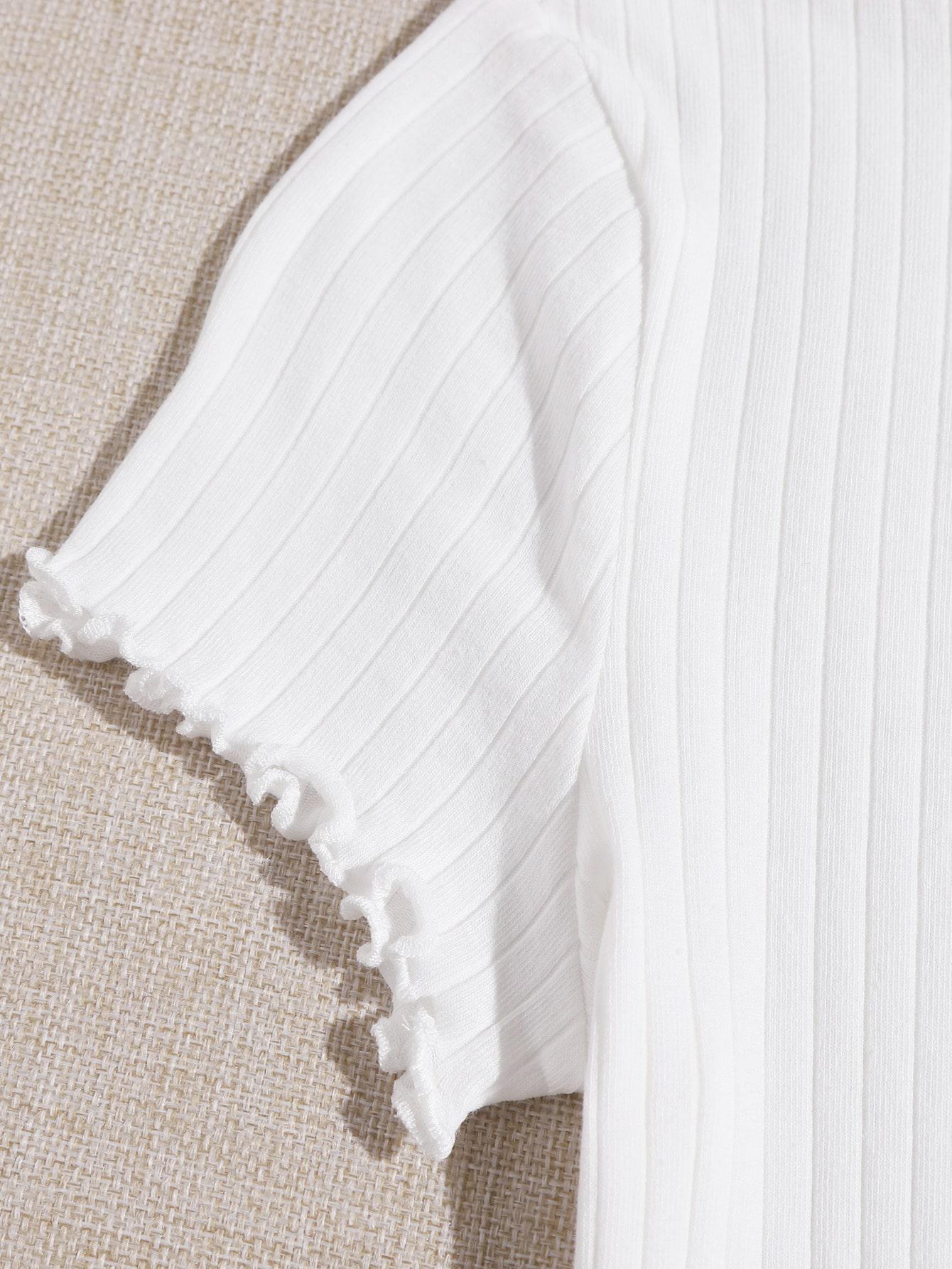 SHEIN BIAŁY TOP PRĄŻKI