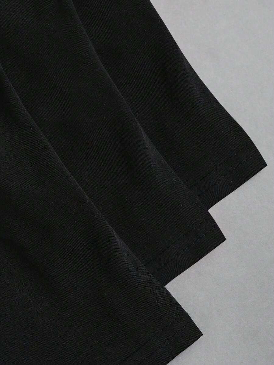 SHEIN CZARNY TOP 3-PACK S09__M