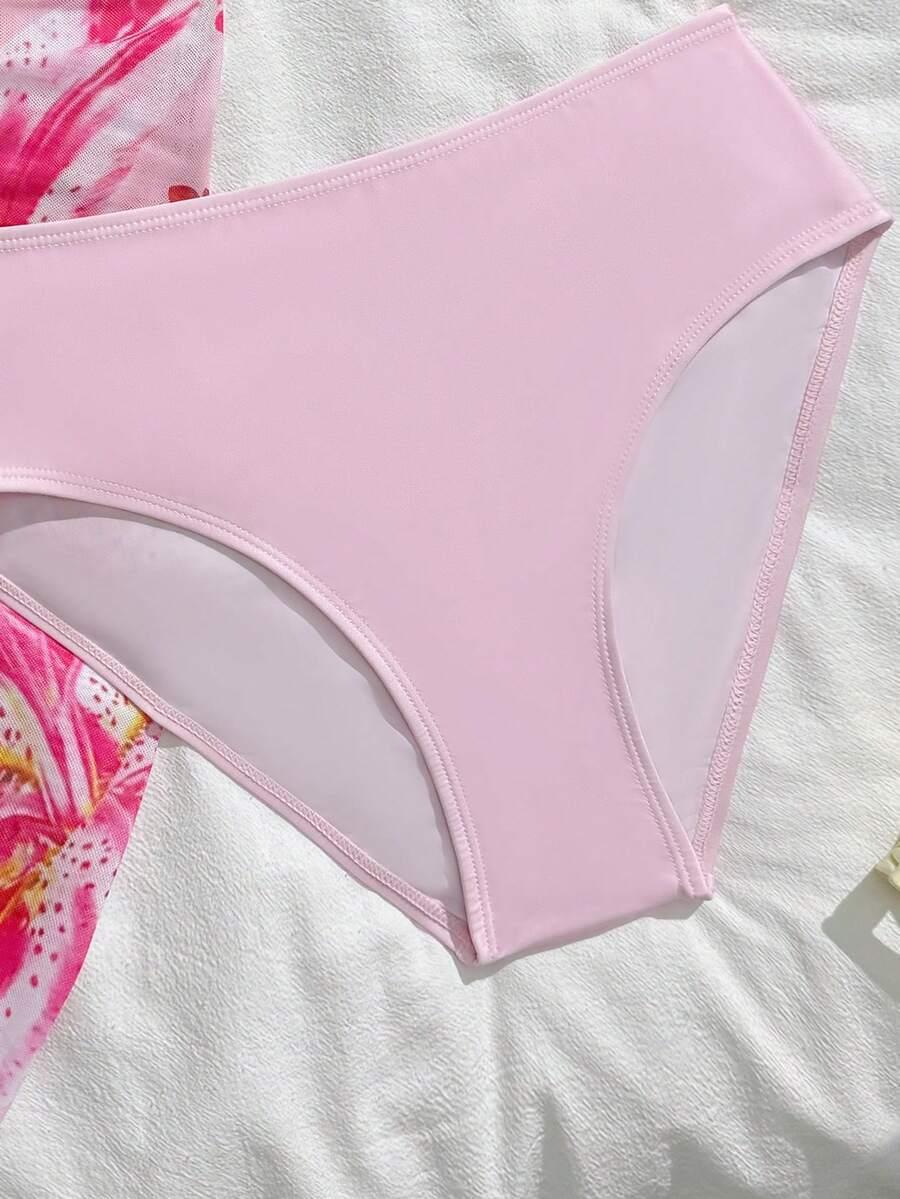 SHEIN DWUCZĘŚCIOWY STRÓJ KĄPIELOWY PAREO S09__162-166