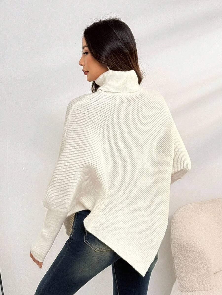 SHEIN BIAŁY SWETER GOLF S06__S