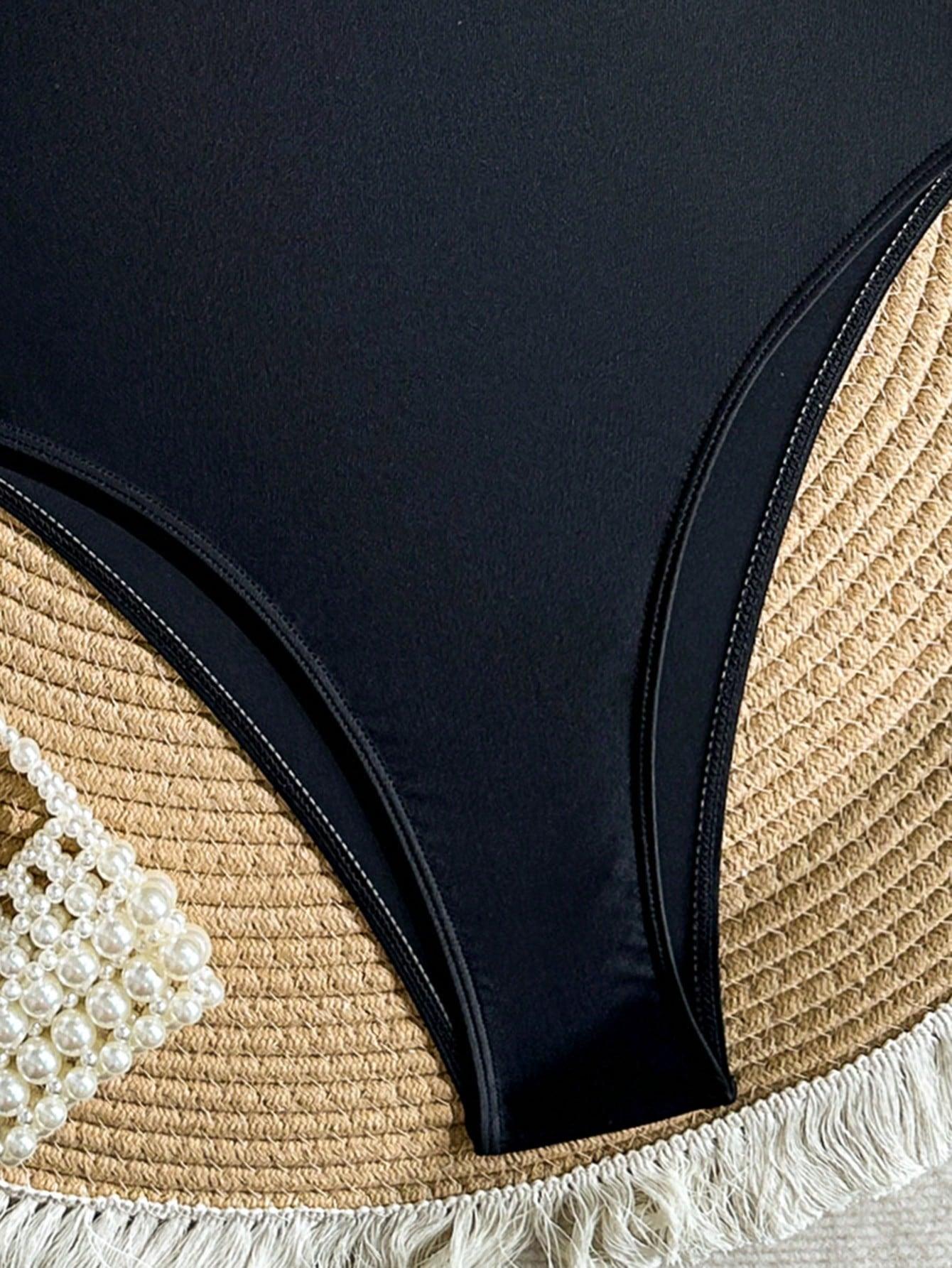 SHEIN STRÓJ KĄPIELOWY JEDNOCZĘŚCIOWY S09__M