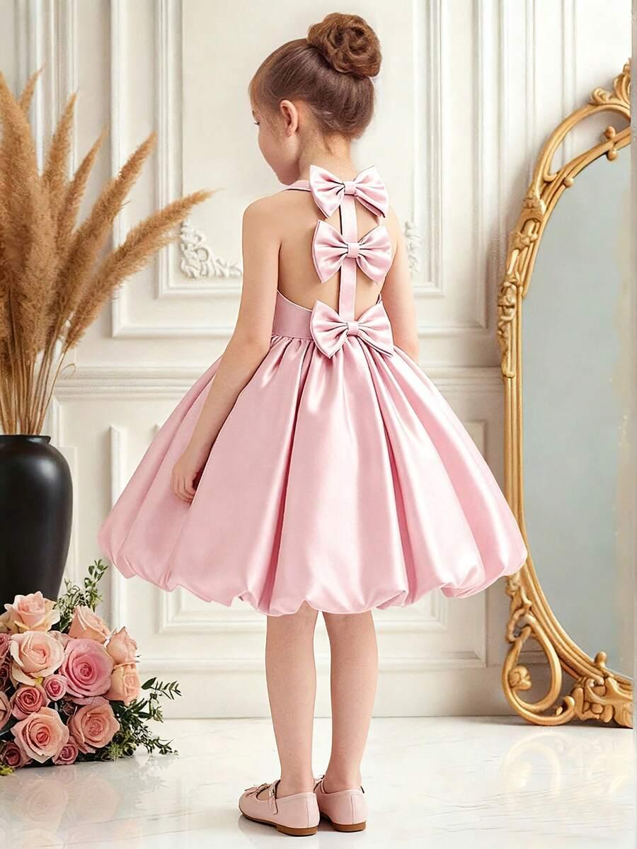SHEIN RÓŻOWA SUKIENKA STÓJKA S06__116-122