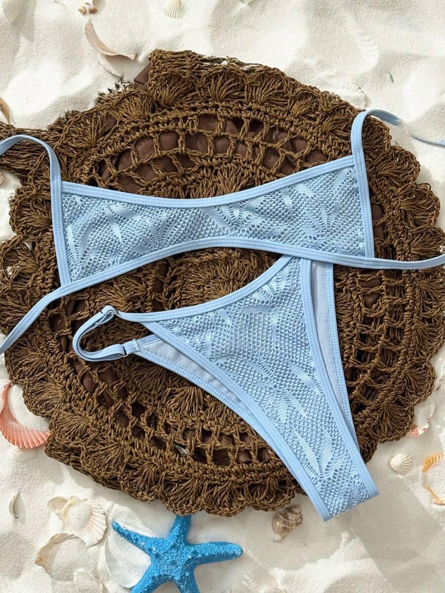 SWIM VCAY NIEBIESKI DWUCZĘŚCIOWY STRÓJ KĄPIELOWY S09__XS