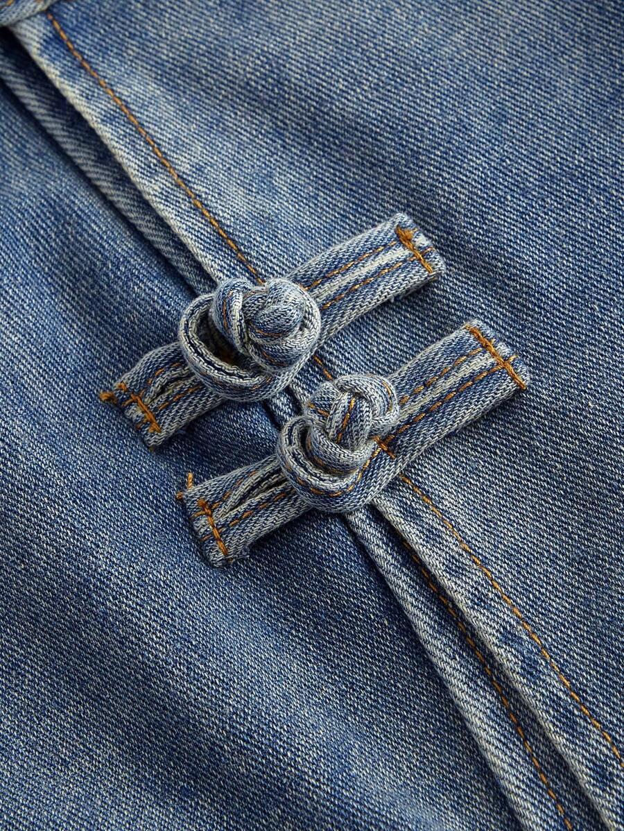 SHEIN NIEBIESKA SUKIENKA JEANS S06__XXL