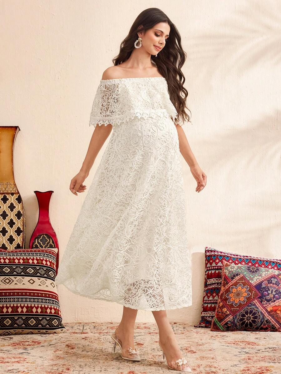 SHEIN BEŻOWA SUKIENKA CIĄŻOWA S06__3XL