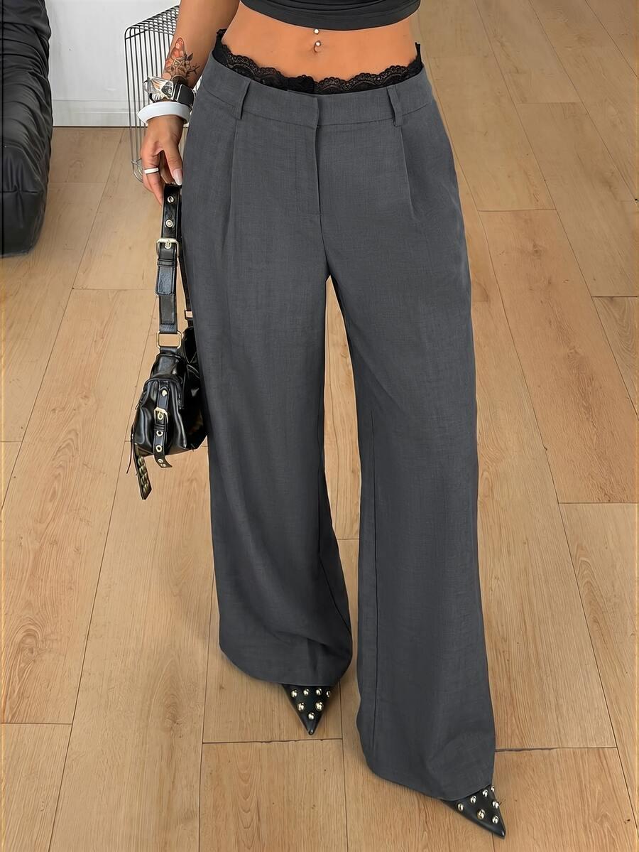 COOLANE SZARE SPODNIE CASUAL S06__M