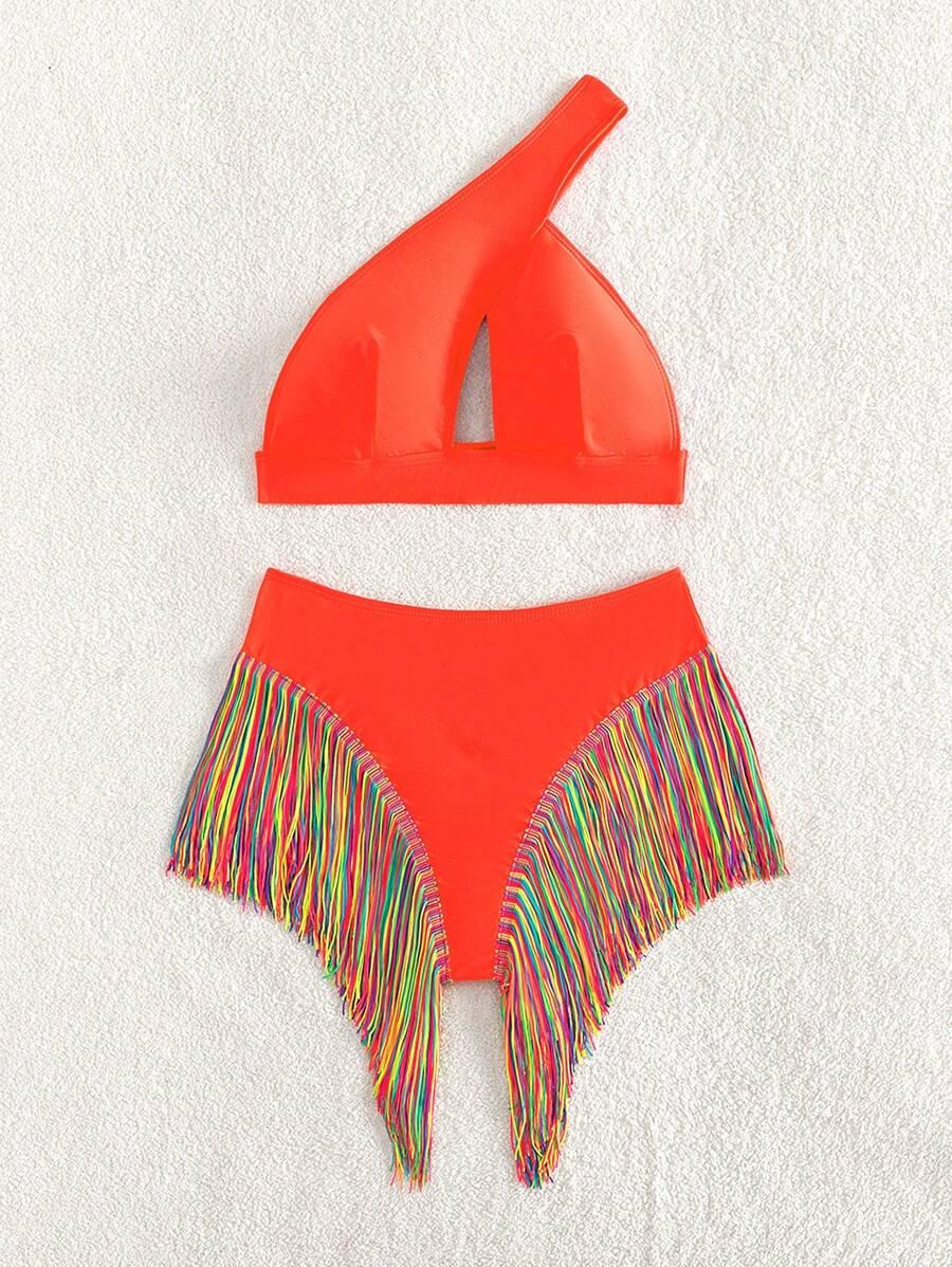 SHEIN DWUCZĘŚCIOWY STRÓJ KĄPIELOWY S09__M