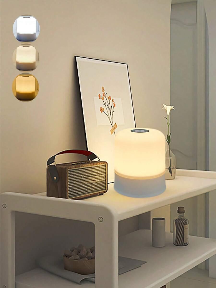 SHEIN OKRĄGŁA LAMPKA NOCNA S07__11X8CM