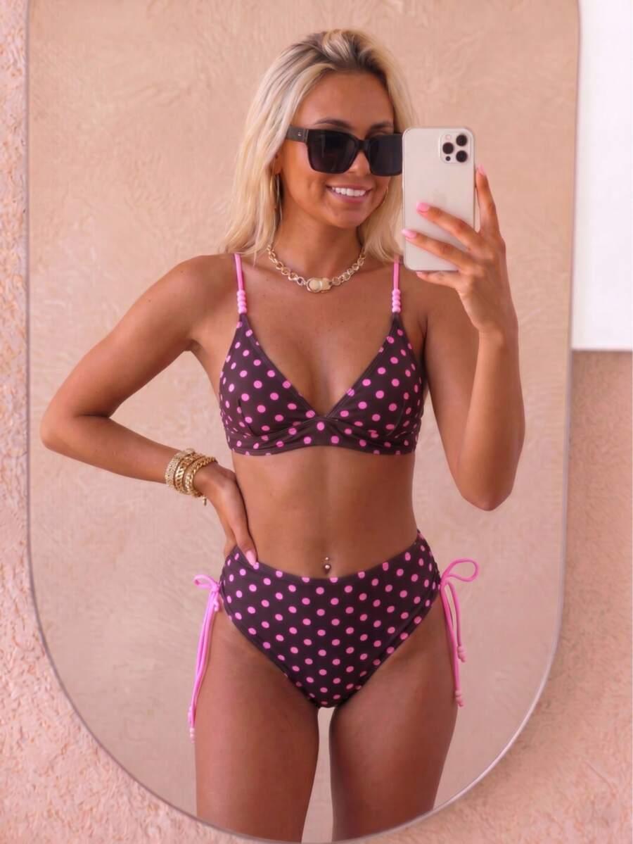 SHEIN DWUCZĘŚCIOWY STRÓJ KĄPIELOWY S09__XS