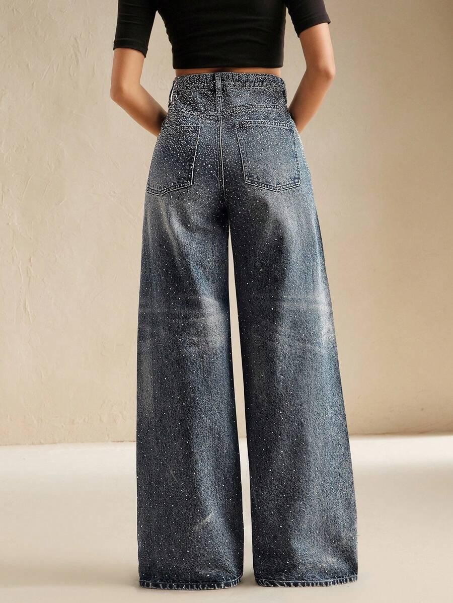 ANEWSTA SPODNIE JEANS KIESZENIE S06__S