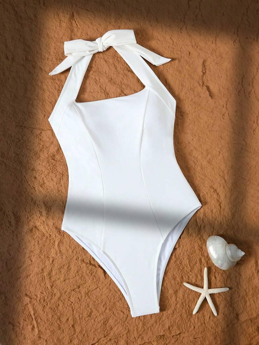 SHEIN JEDNOCZĘŚCIOWY STRÓJ KĄPIELOWY S09__M