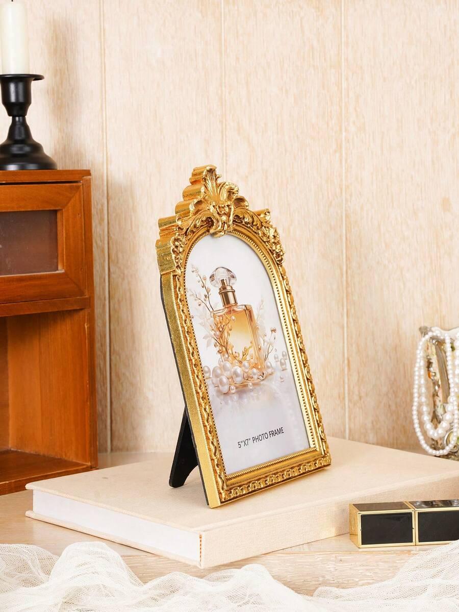 SHEIN ZŁOTA RAMKA NA ZDJĘCIE S07__20X12
