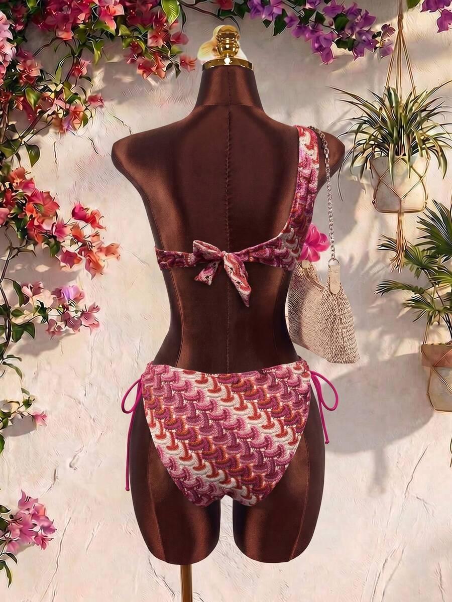 SHEIN DWUCZĘŚCIOWY STRÓJ KĄPIELOWY S09__XL