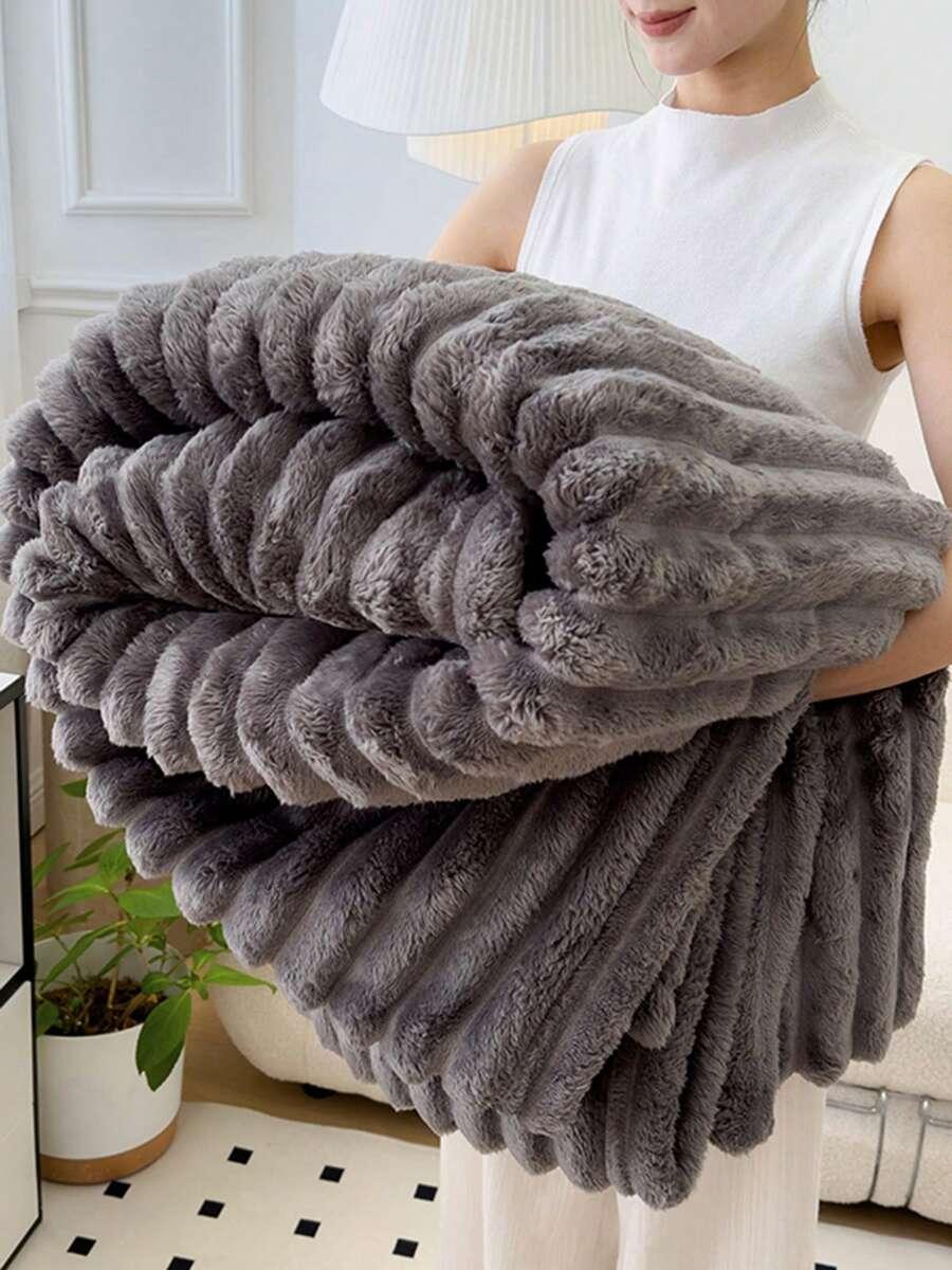 SHEIN SZARY GLUFFY KOC S07__229X229CM