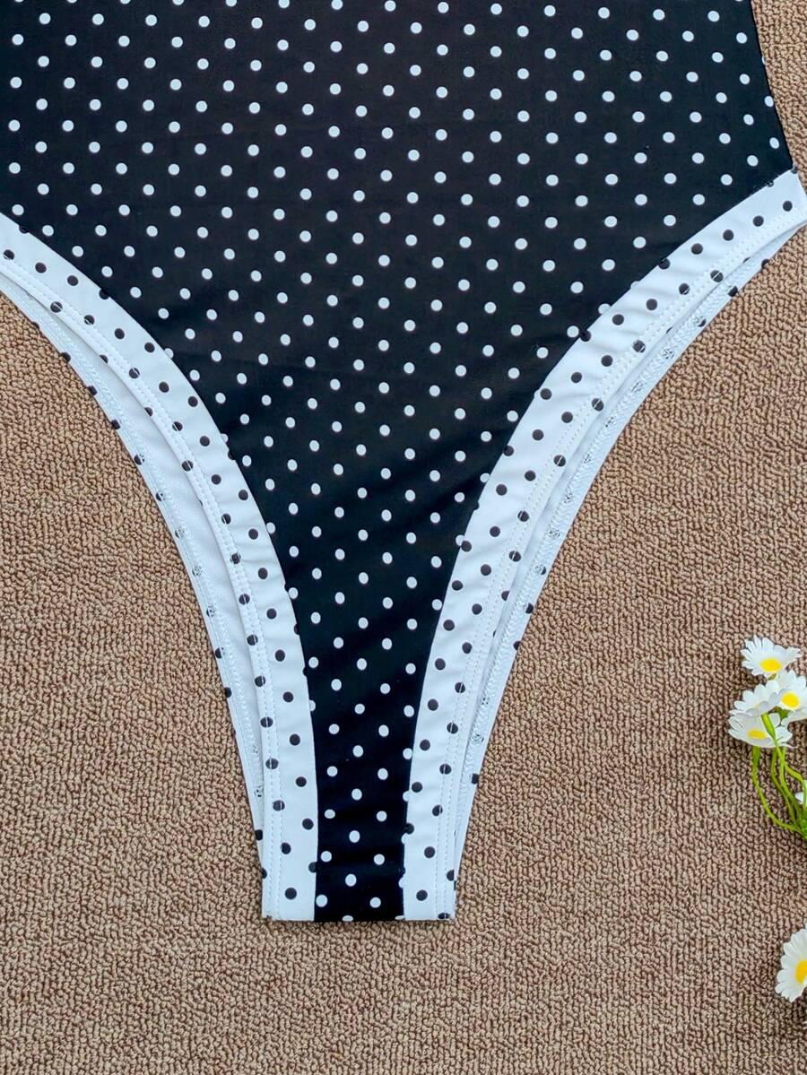 SHEIN JEDNOCZĘŚCIOWY STRÓJ KĄPIELOWY S09__M