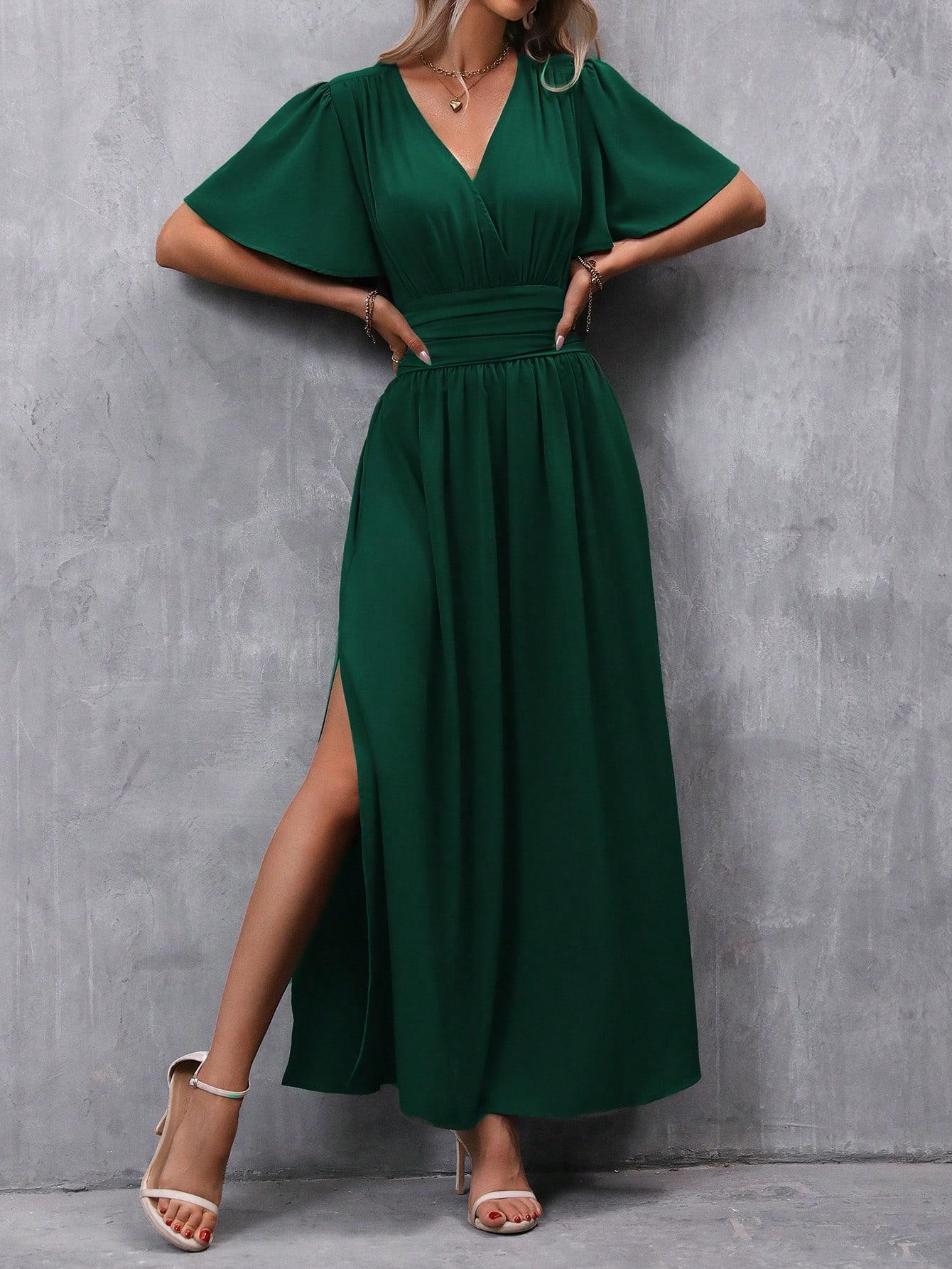 FAERIESTY ZIELONA MAXI SUKIENKA S09__XL