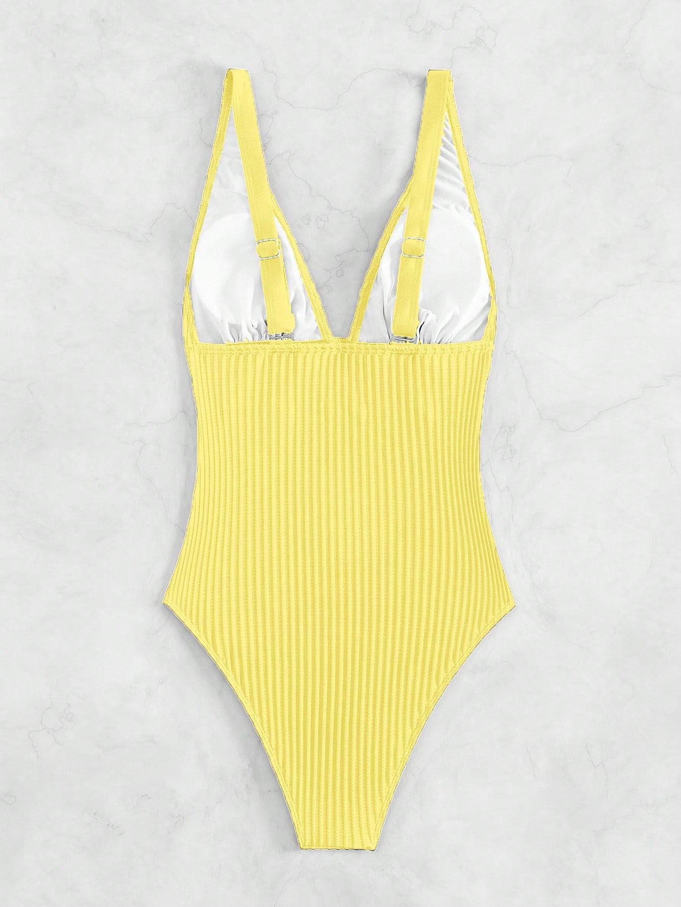 SHEIN JEDNOCZĘŚCIOWY STRÓJ KĄPIELOWY S09__XL