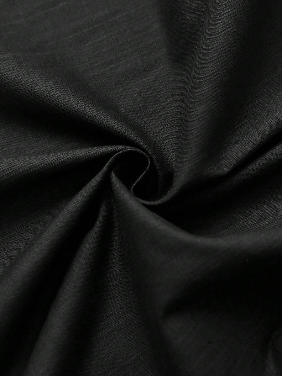 SHEIN CZARNA MAXI SPÓDNICA S06__M