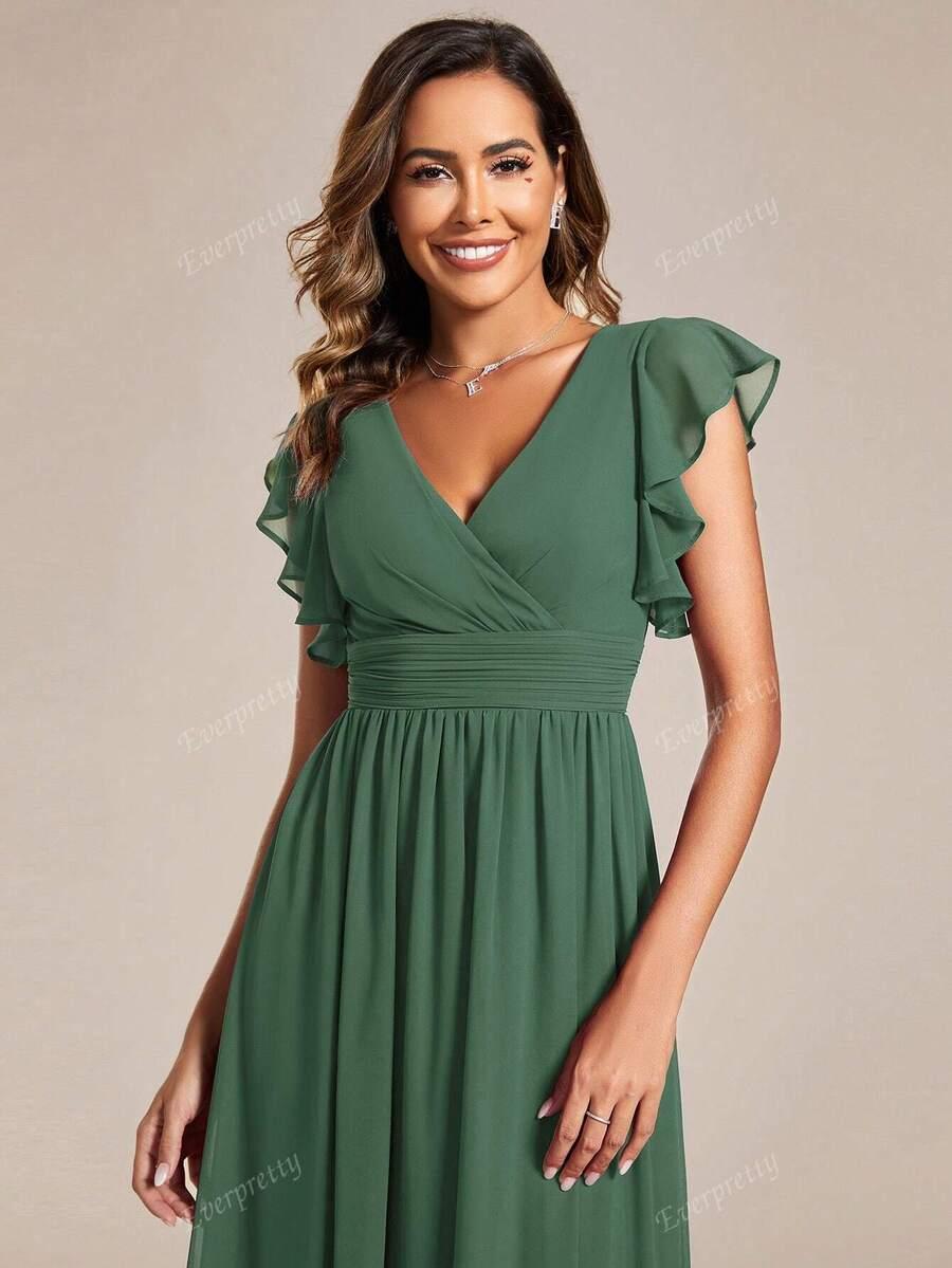 SHEIN ZIELONA MAXI SUKIENKA S06__L