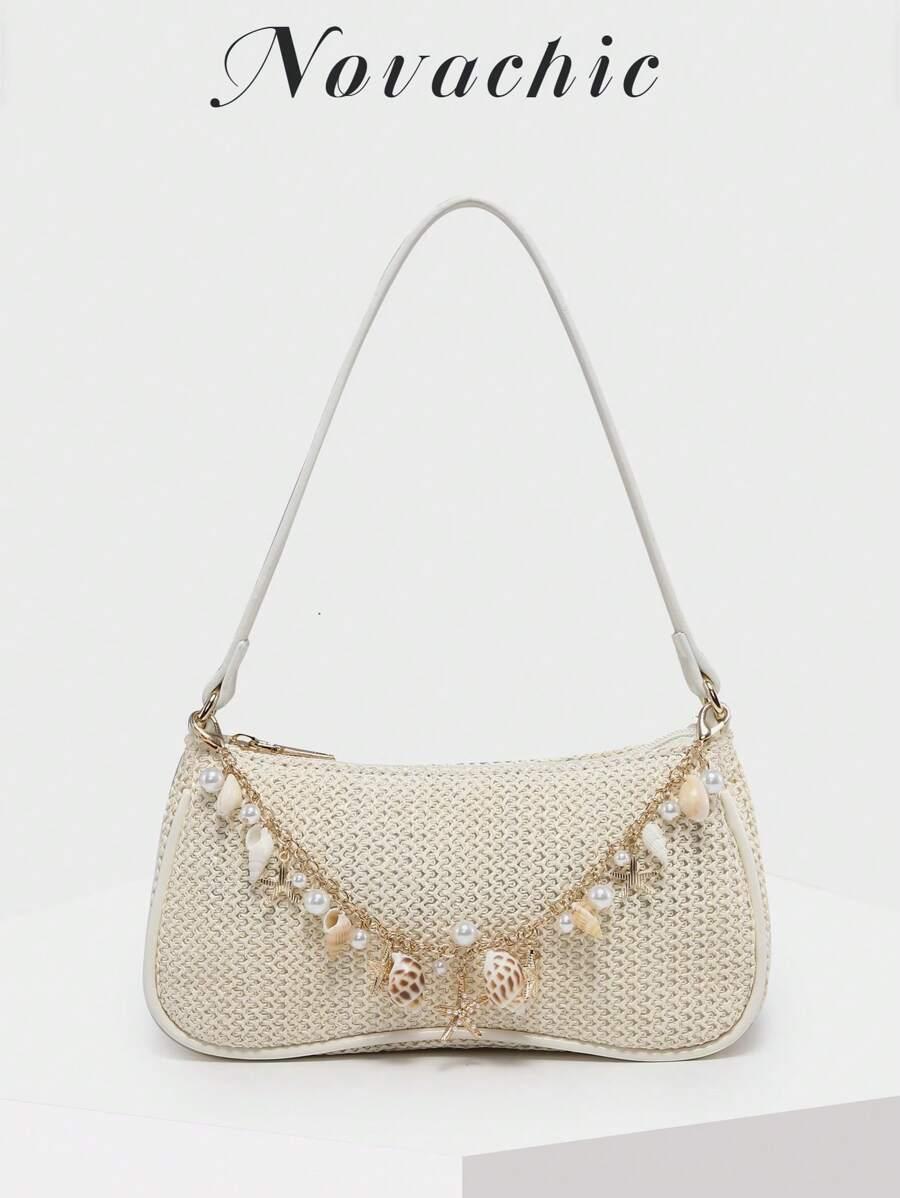 SHEIN BEŻOWA MAŁA TOREBKA S07__25X12