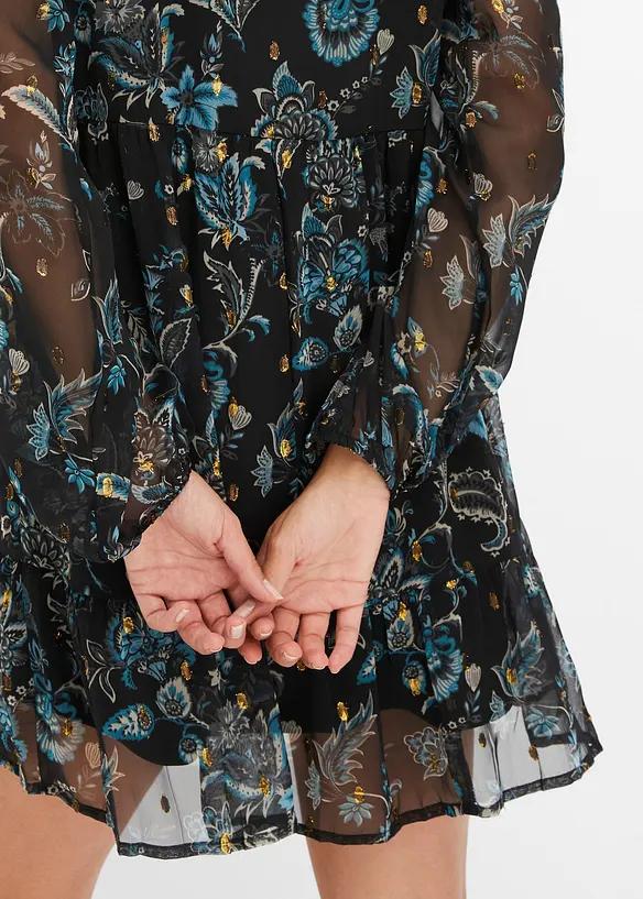 BODYFLIRT CZARNA MINI SUKIENKA SB6__L