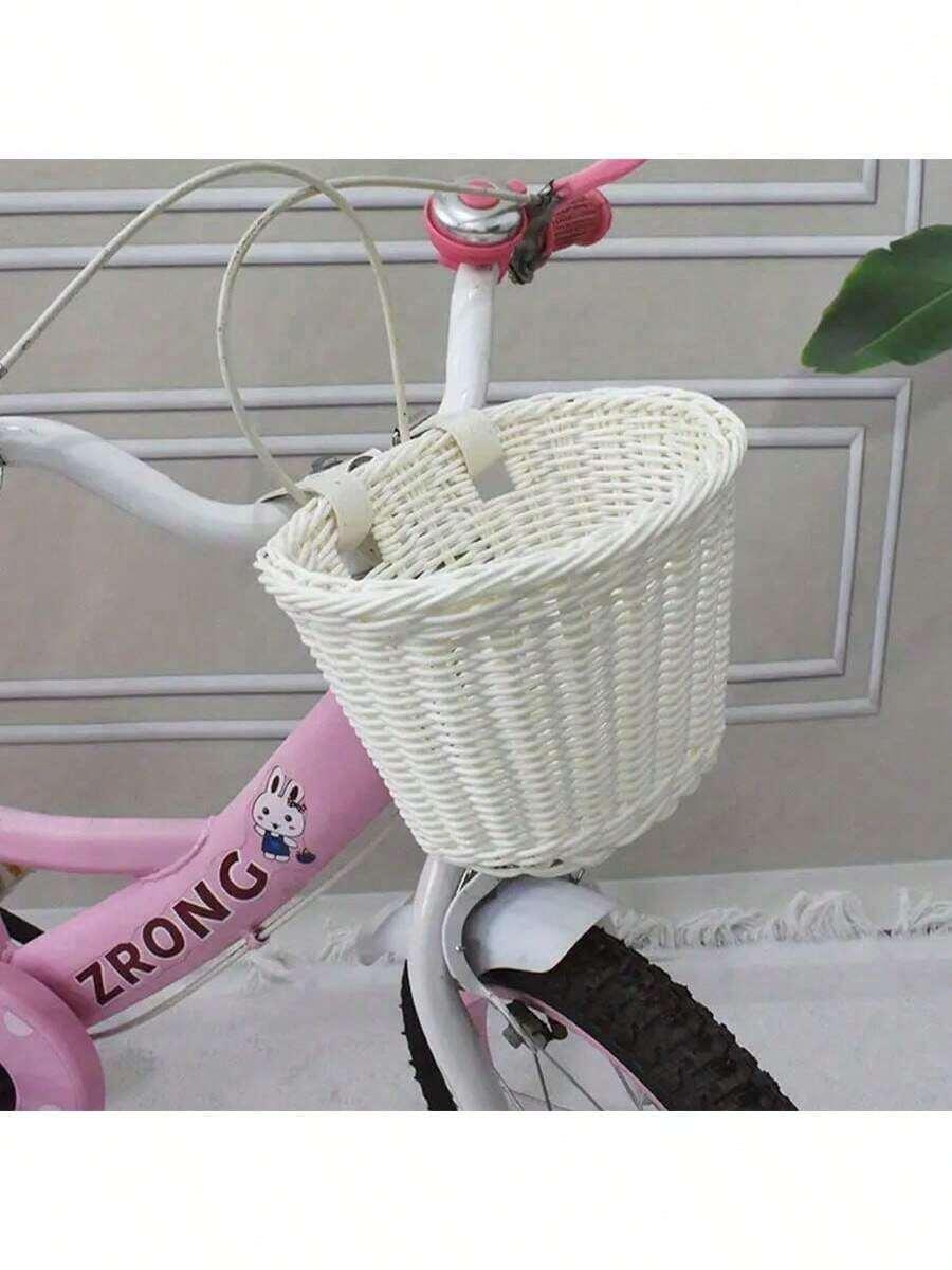 SHEIN BIAŁY KOSZYK ROWEROWY S07