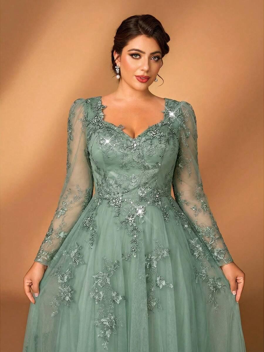 SERIN ZIELONA MAXI SUKIENKA S06__50