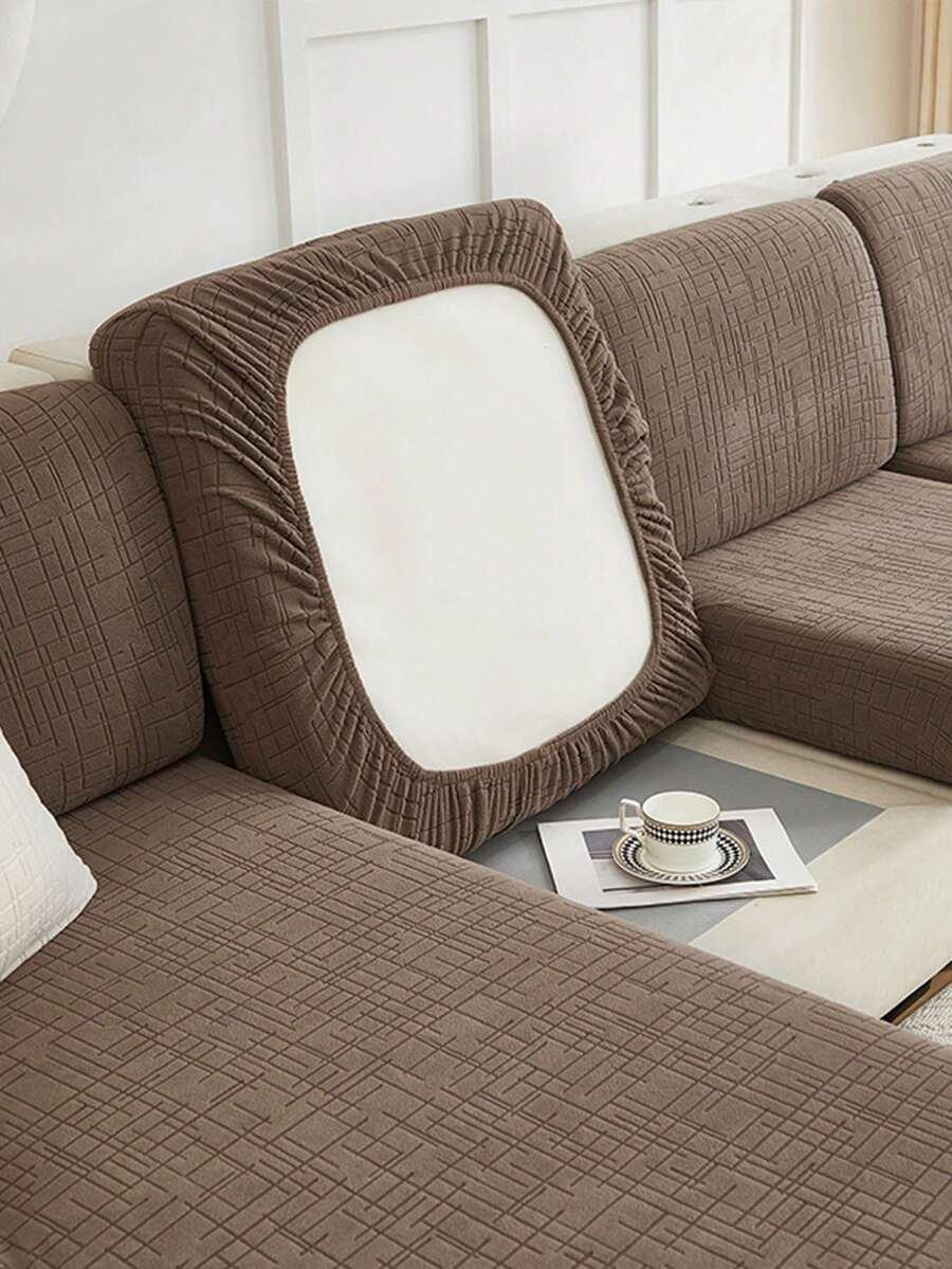 SHEIN BRĄZOWY POKROWIEC NA SOFĘ S07__45X65