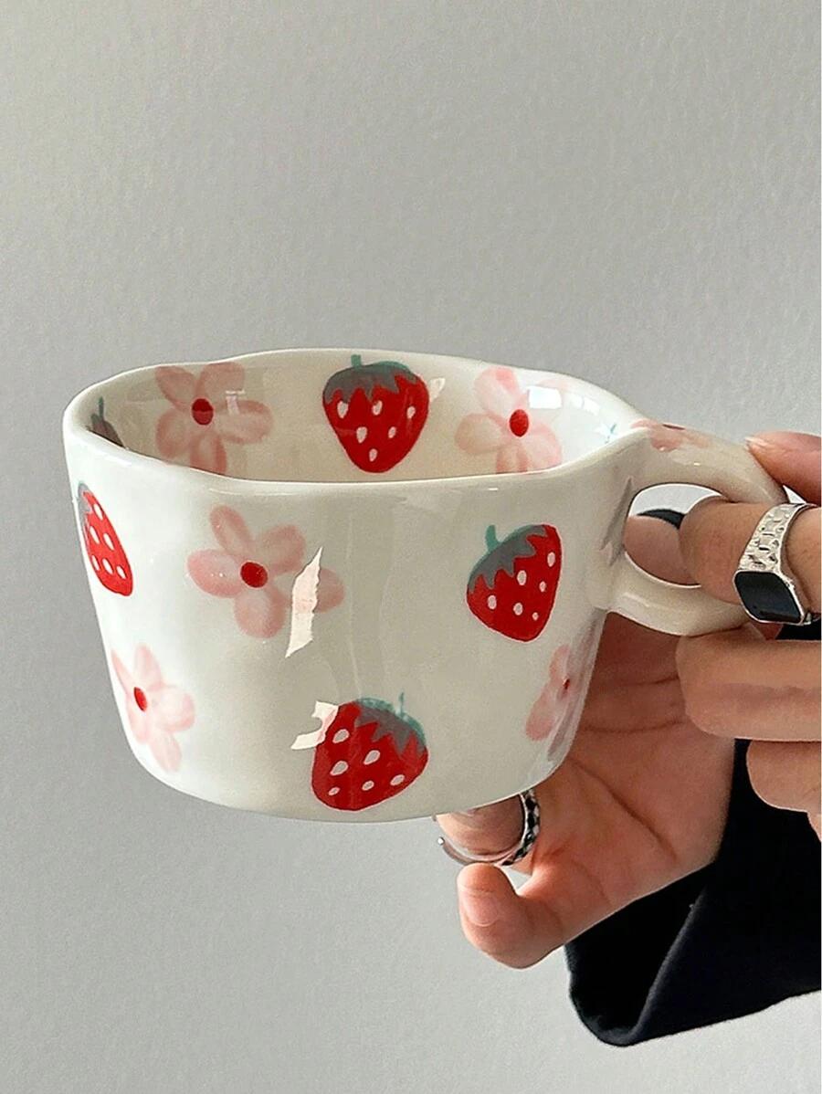 SHEIN PORCELANOWA FILIŻANKA DO KAWY S07