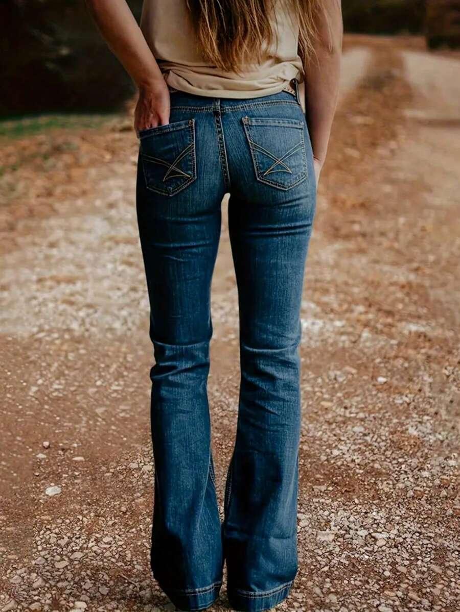 SHEIN NIEBIESKIE SPODNIE JEANS S06__L