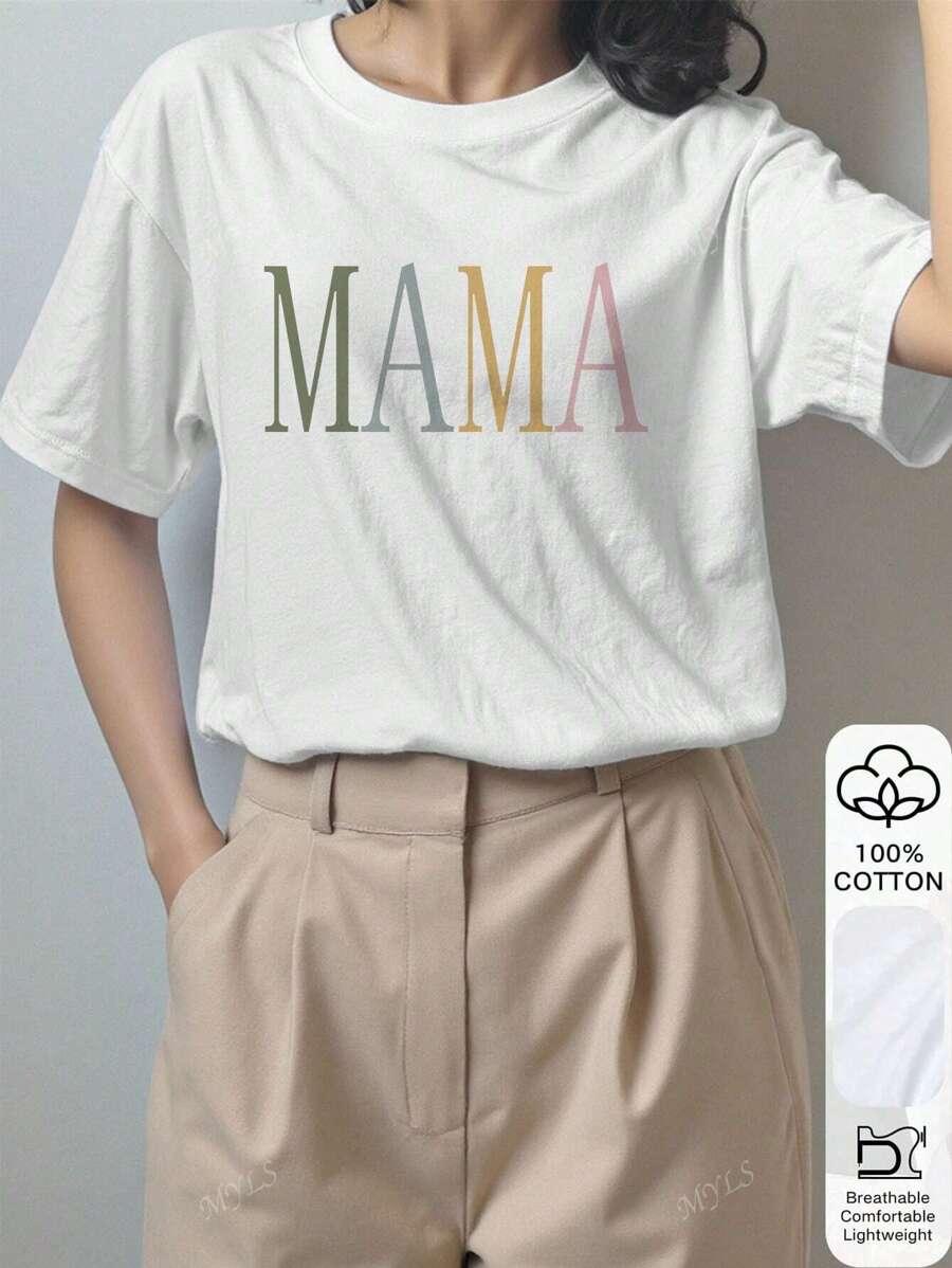 SHEIN BIAŁY T-SHIRT NADRUK PK01__L