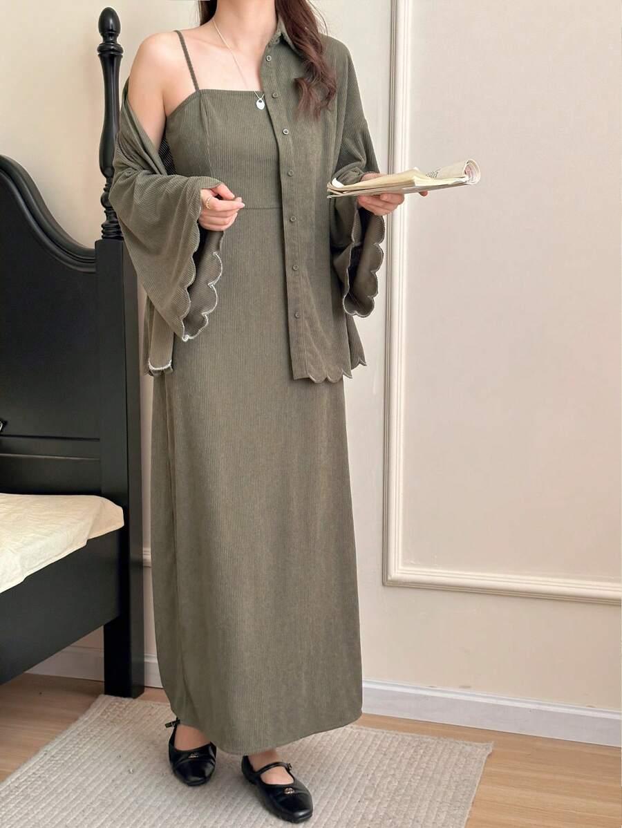 SHEIN KOSZULA SUKIENKA KOMPLET S06__XXL