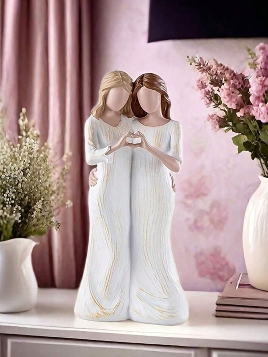 SHEIN DEKORACJA FIGURKA LUDZIE S07__19X5