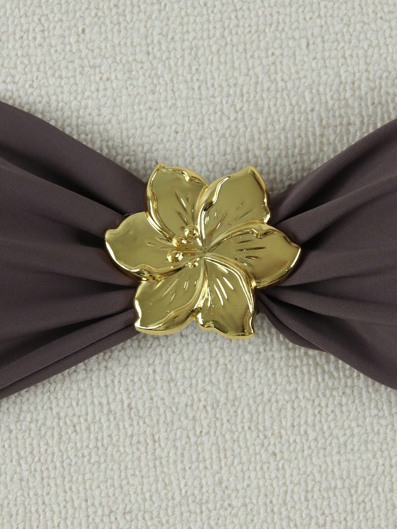 SHEIN DWUCZĘŚCIOWY STRÓJ KĄPIELOWY S09__XS