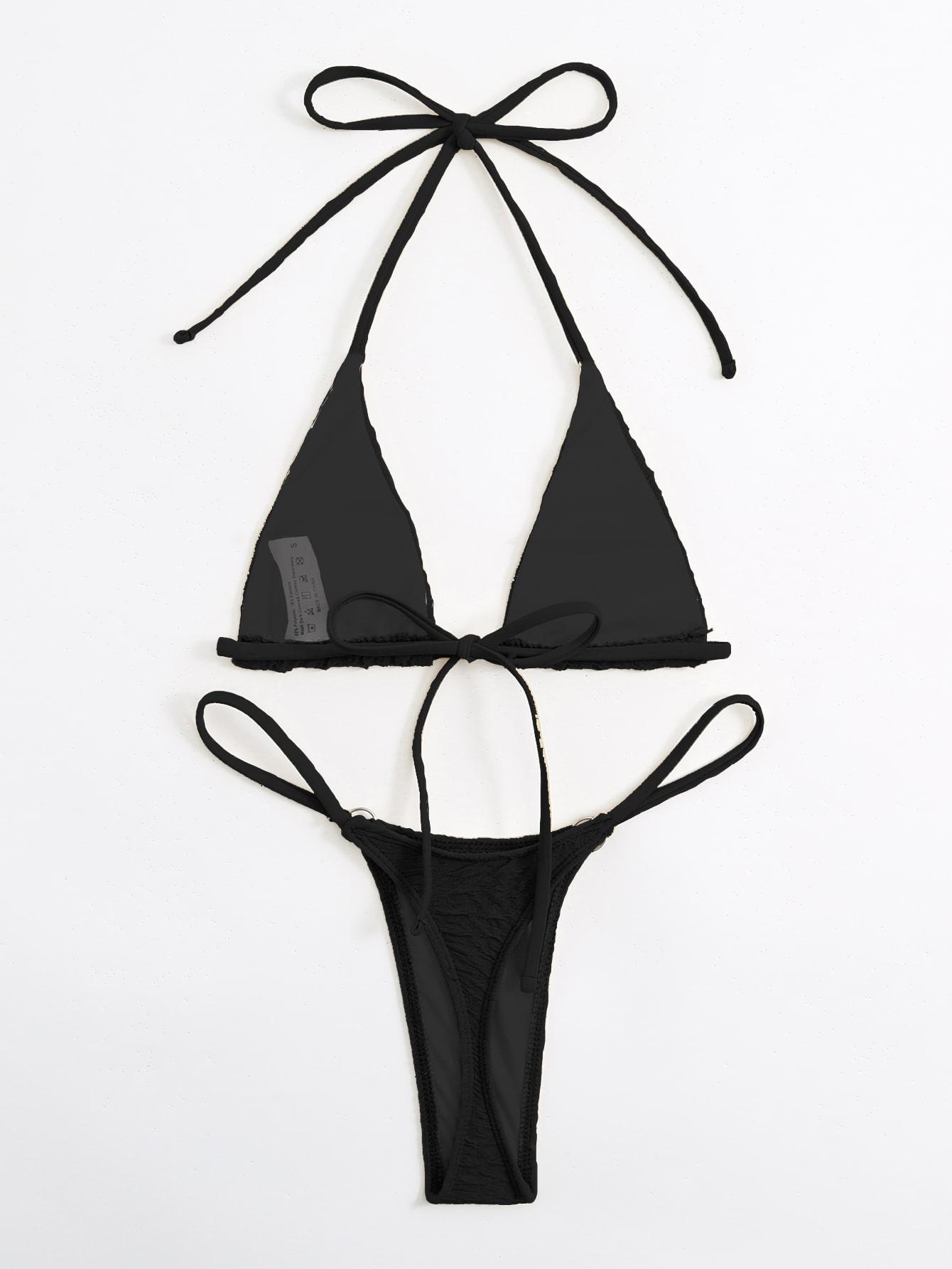 SHEIN DWUCZĘŚCIOWY STRÓJ KĄPIELOWY S09__M
