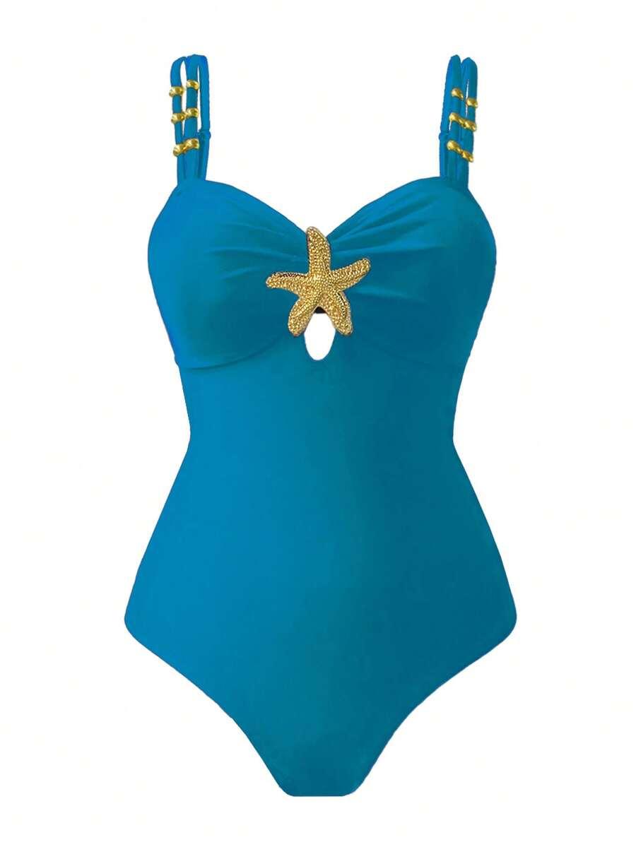 SWIM OASIS JEDNOCZĘŚCIOWY STRÓJ KĄPIELOWY PAREO KOMPLET S09__M