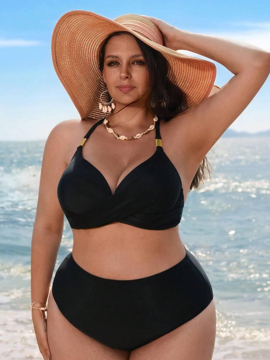 SHEIN CZARNA GÓRA OD BIKINI S06__52