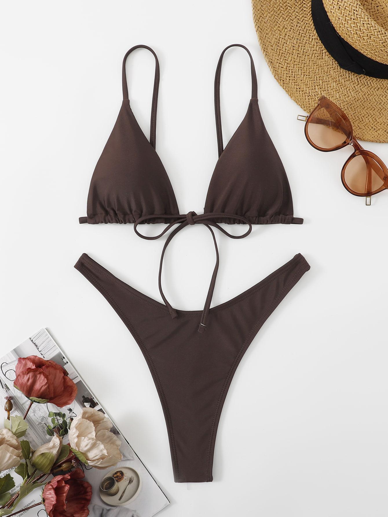 SHEIN DWUCZĘŚCIOWY STRÓJ KĄPIELOWY S09__M