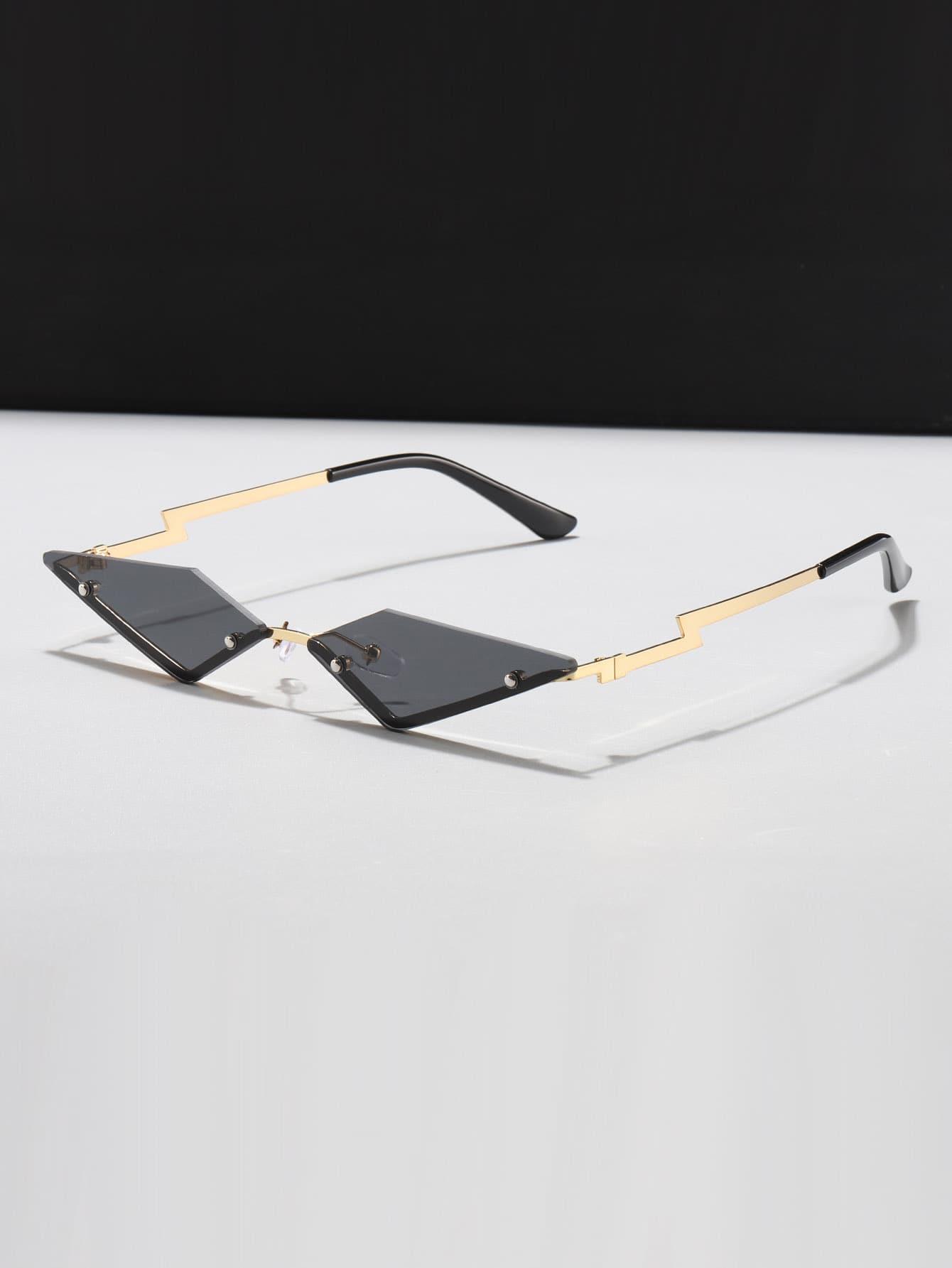 SHEIN CZARNE OKULARY PRZECIWSŁONECZNE S07