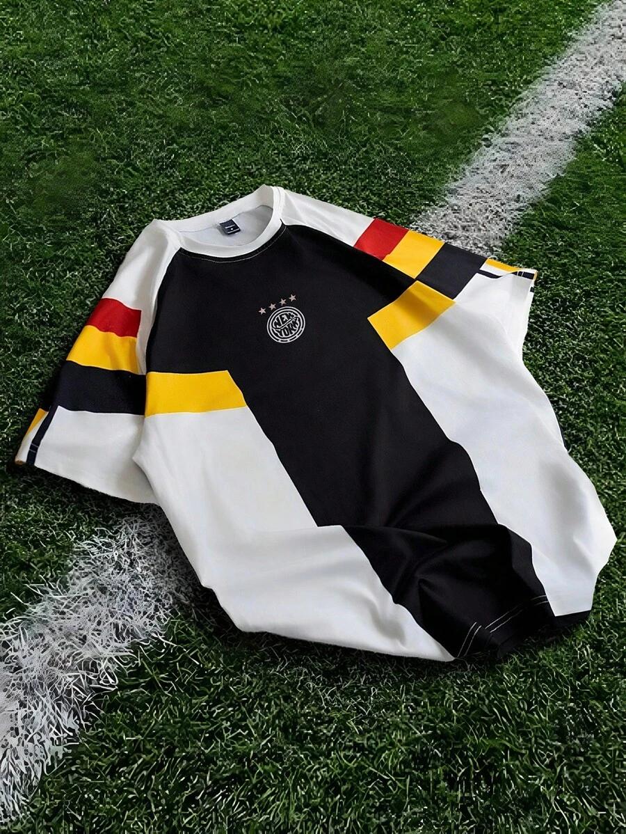 MANFINITY T-SHIRT OKRĄGŁY DEKOLT