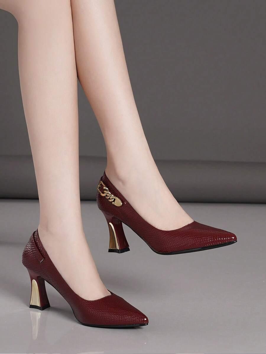 SHEIN BORDOWE CZÓŁENKA SZPIC S06__39,5