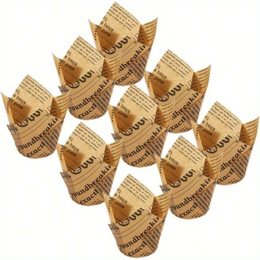 SHEIN PAPIEROWE PAPILOTKI DO MUFFINEK 50-PACK S07__5X8 CM