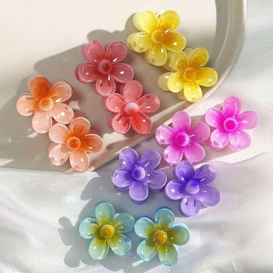 SHEIN SPINKI DO WŁOSÓW KWIAT 12-PACK S07