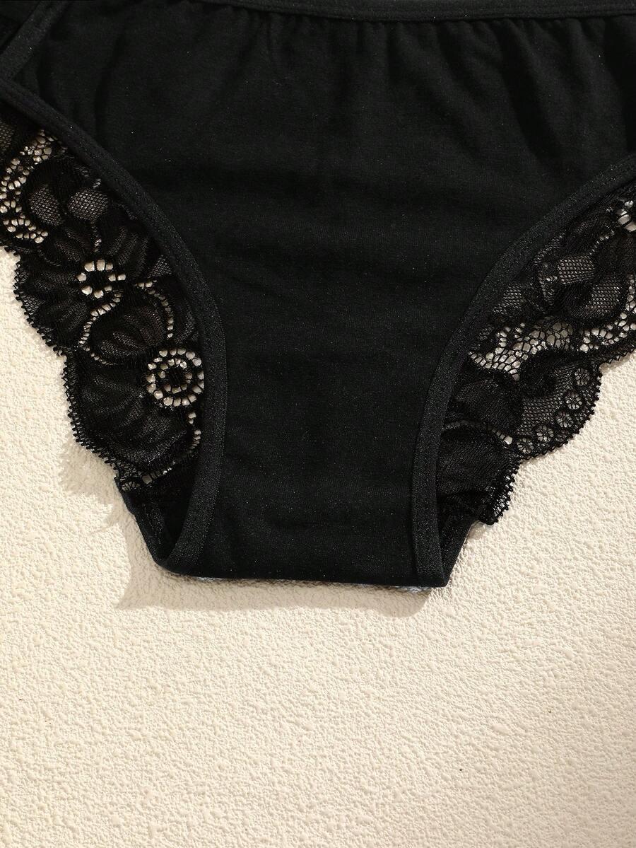 SHEIN CZARNE MAJTKI 3-PACK S06__XXL