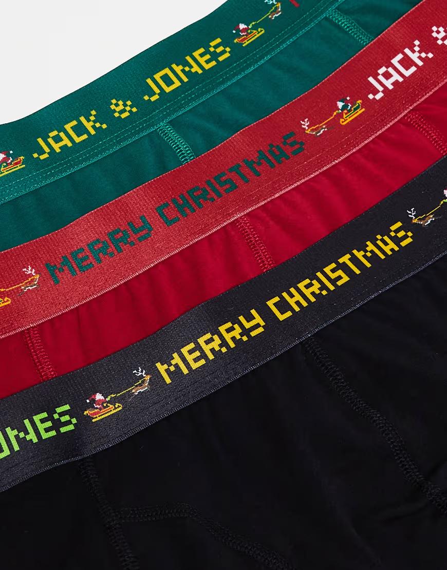 JACK&JONES MAJTKI BOKSERKI 3-PACK BDD__S