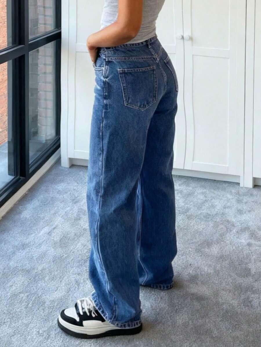 MYOURSA NIEBIESKIE SPODNIE JEANS PK01__M
