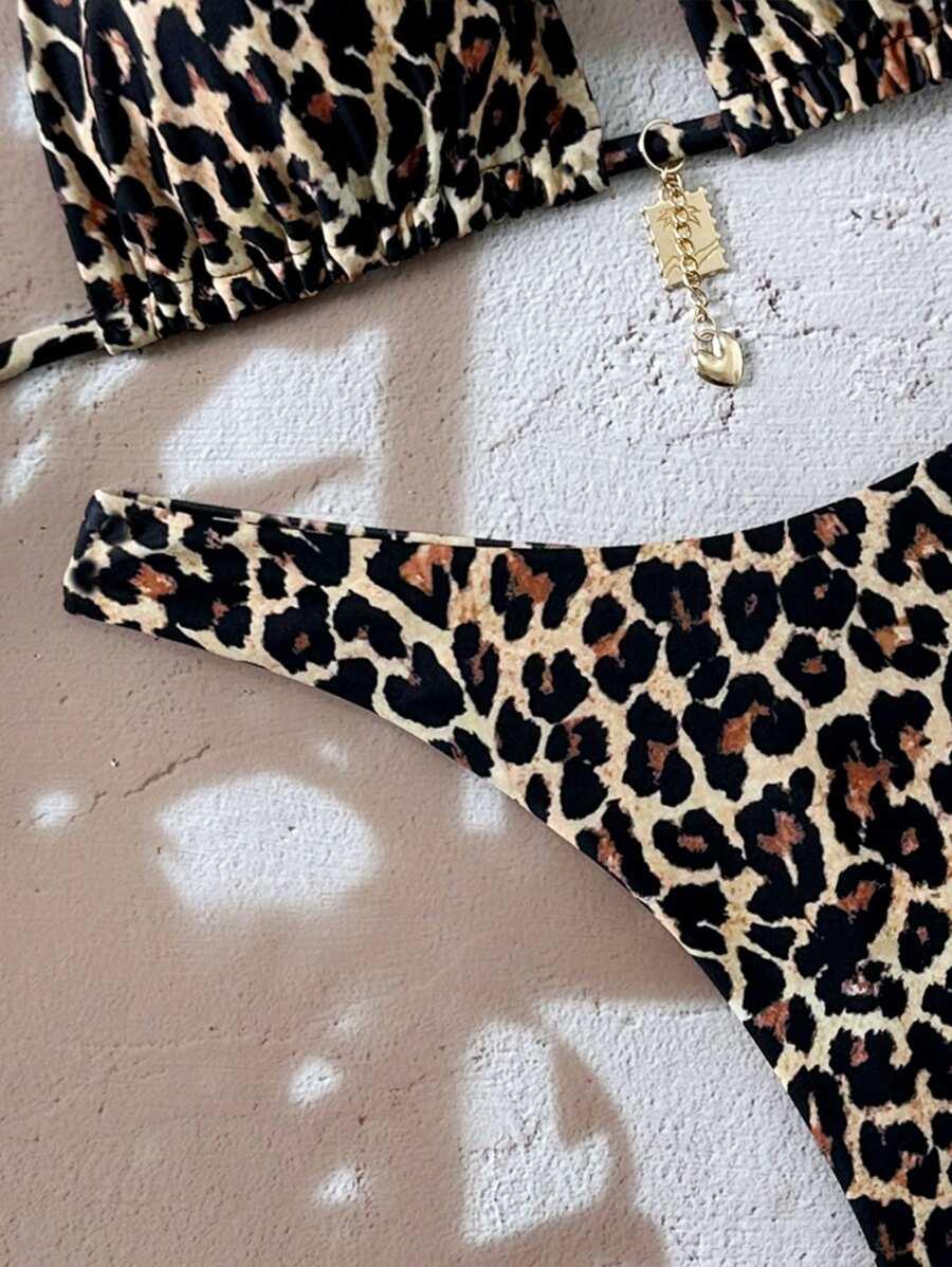 SHEIN KOMPLET BIKINI ANIMAL PRINT S09__XXS