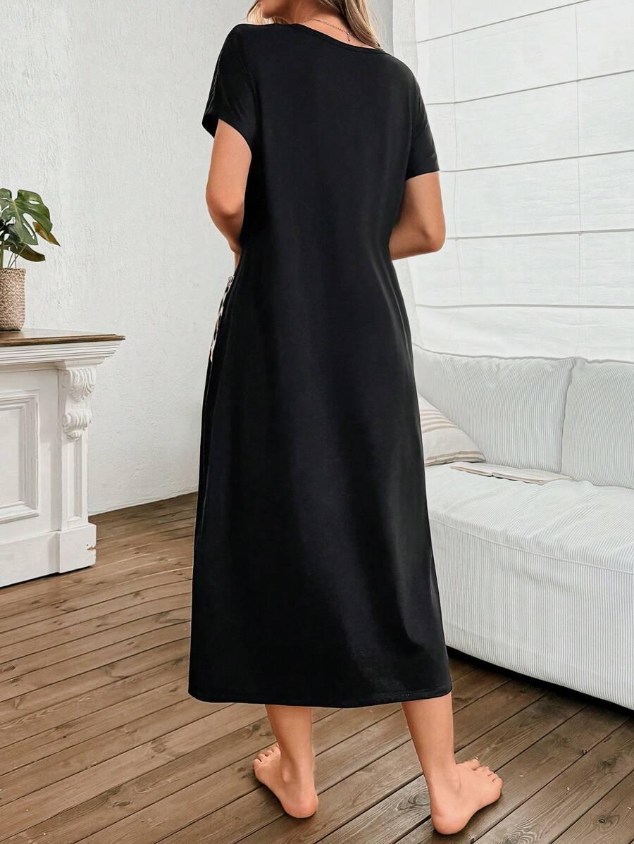 SHEIN MIDI SUKIENKA ŁĄCZENIE S06__M